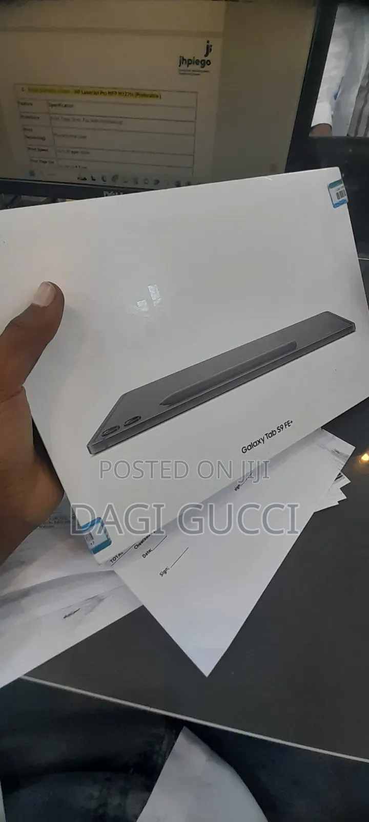 New Samsung Galaxy Tab S9 FE+ 128 GB Black