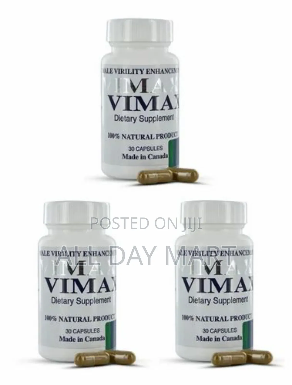 Vimax Original – 30 Capsules | Herbal Supplement