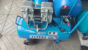 Photo - Total 50l Oil Free and Silent Compressor