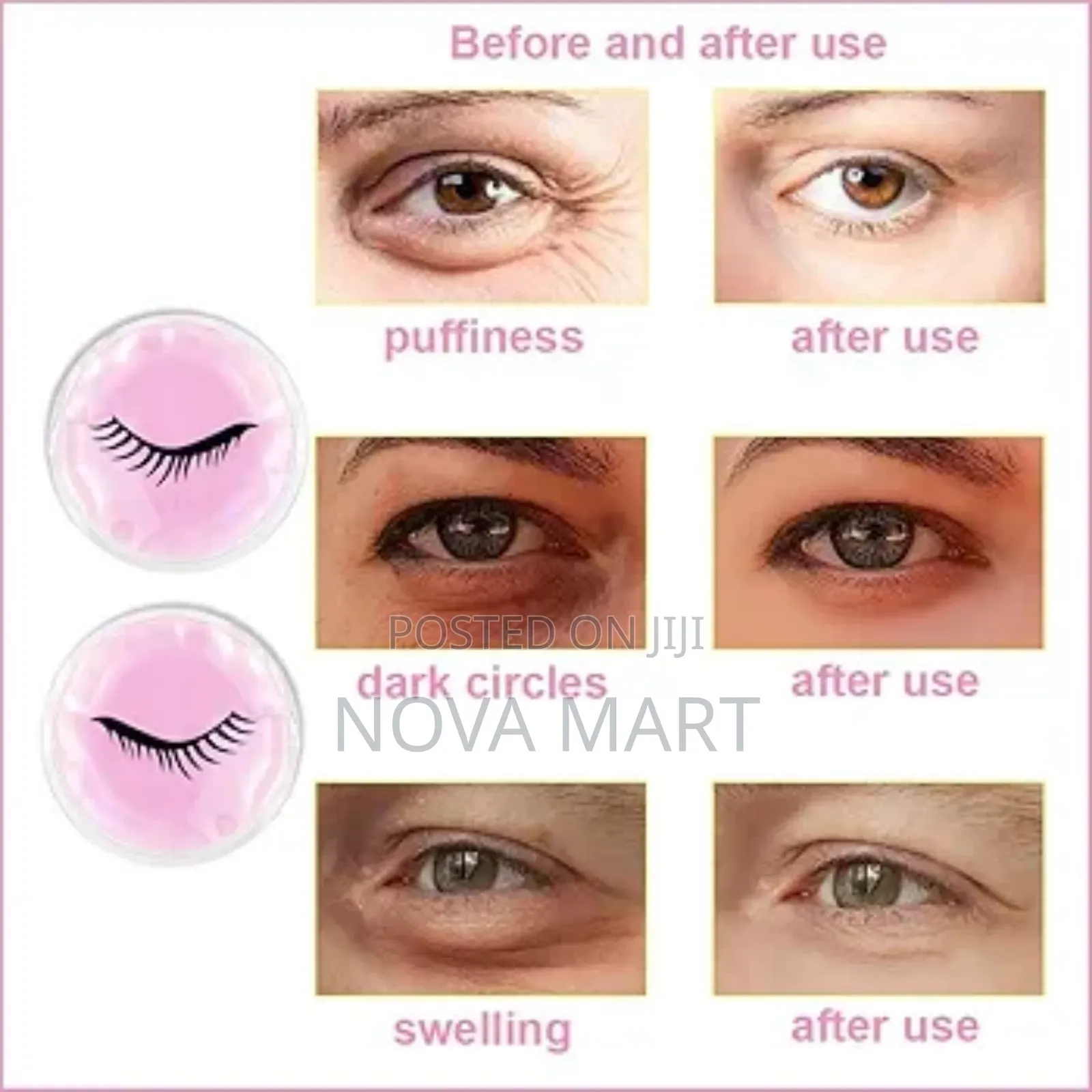 Ice Cooling Face Mask