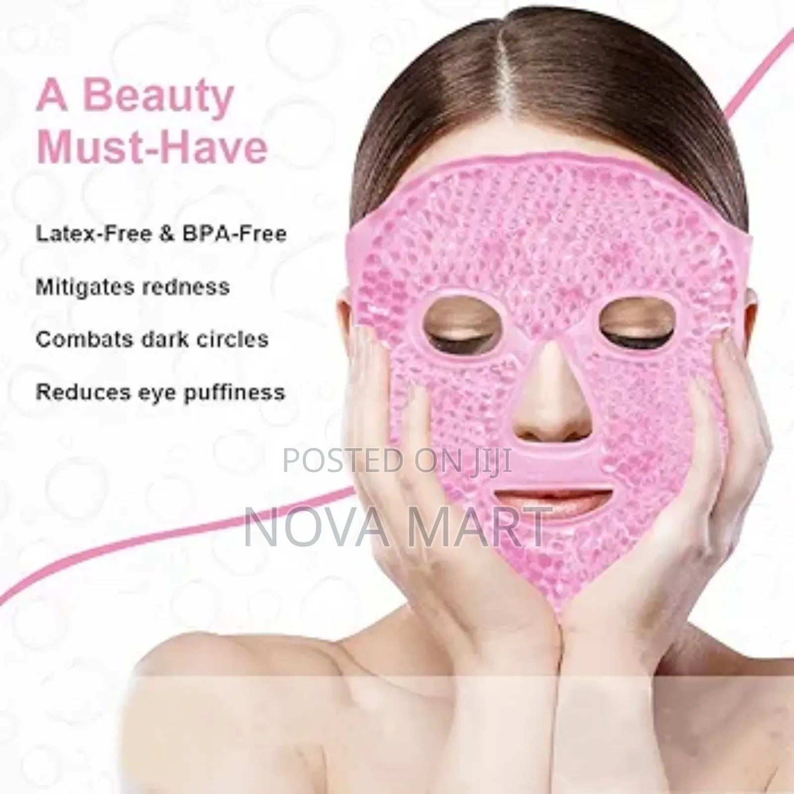 Ice Cooling Face Mask