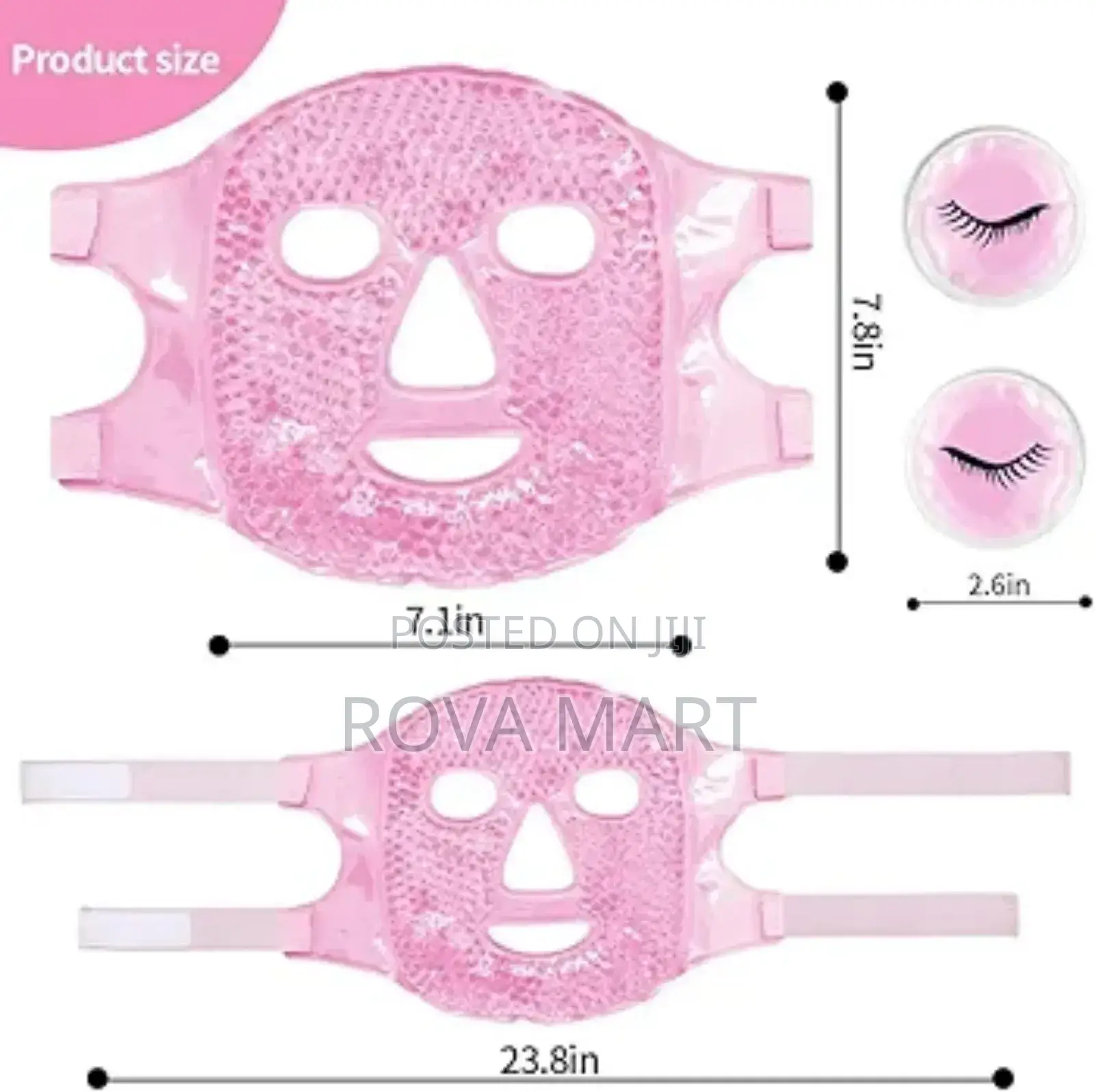 Ice Cooling Face Mask