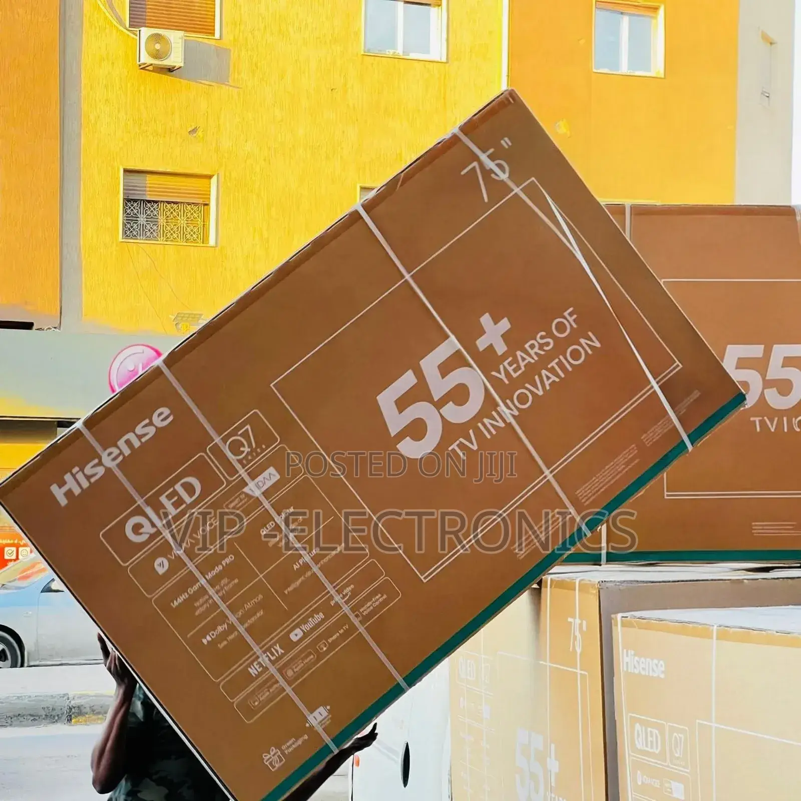 Hisense Tv 75 Inch Smart Qled Q7series Original Hisense Tv