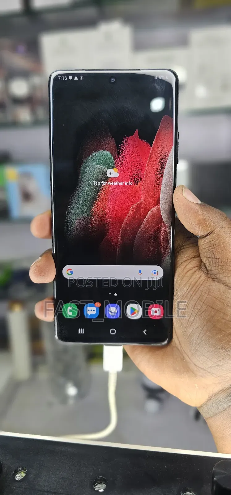 New Samsung Galaxy S21 Ultra 5G 256 GB Black