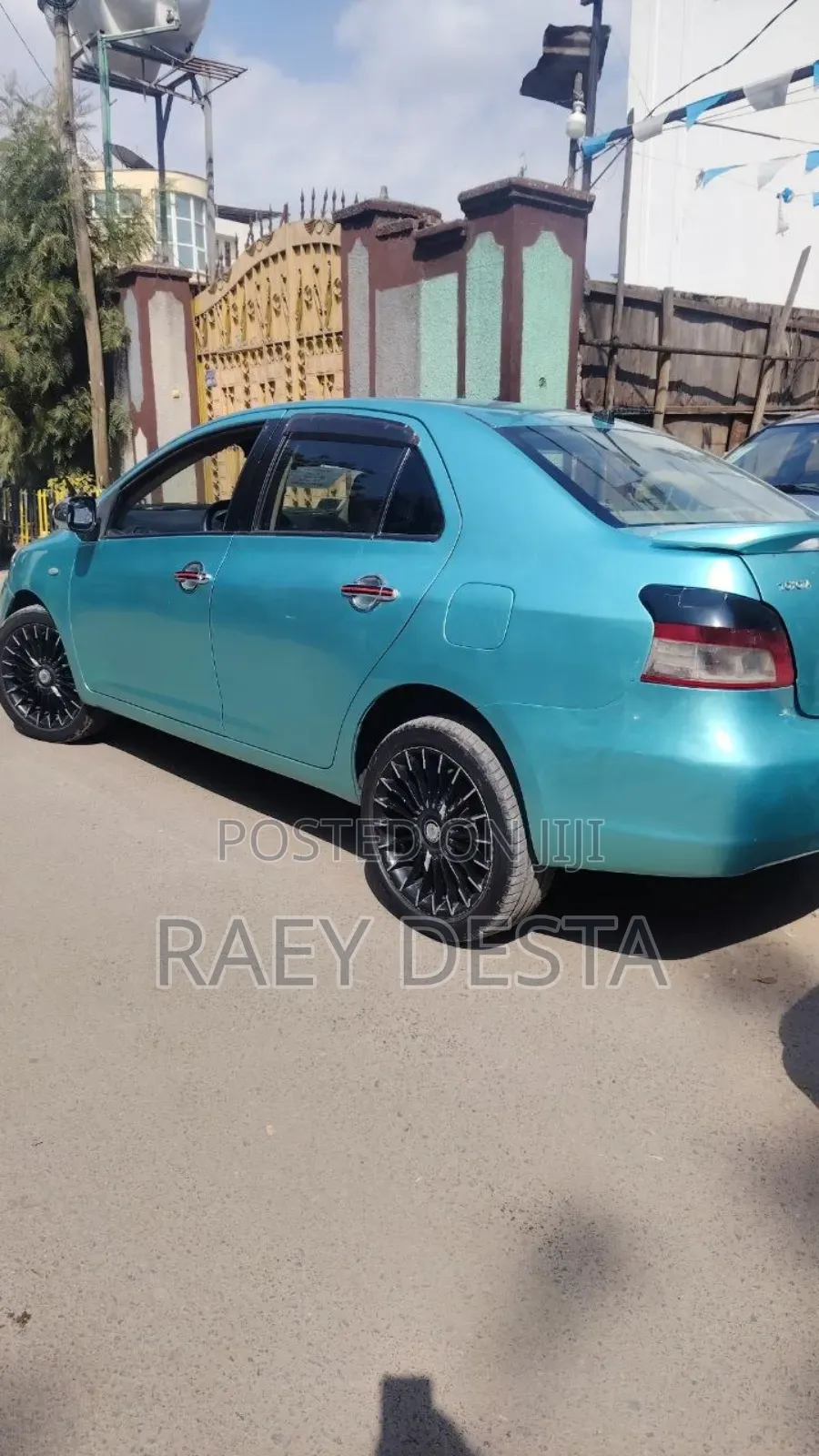 Toyota Yaris 2007 Blue