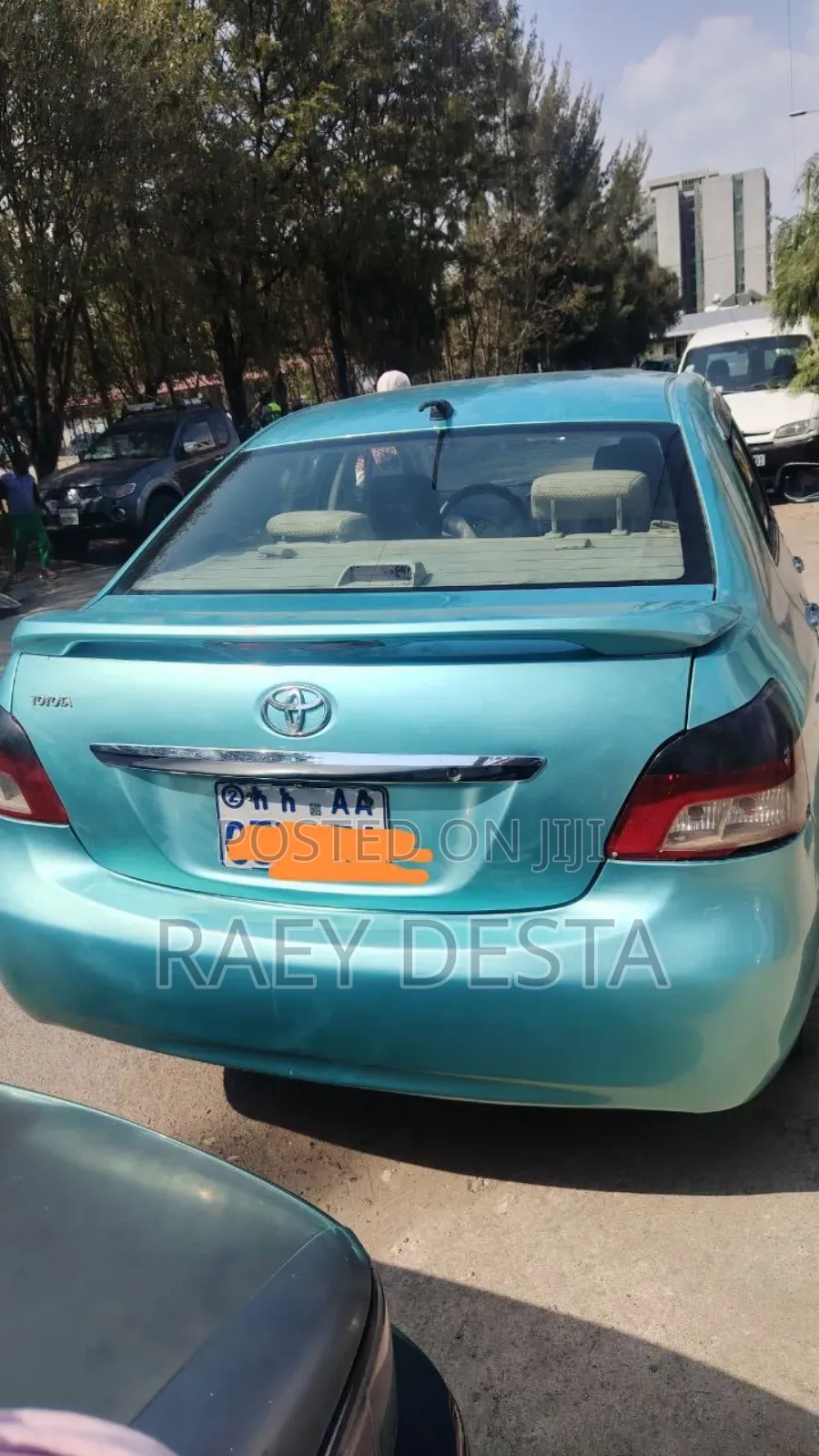 Toyota Yaris 2007 Blue