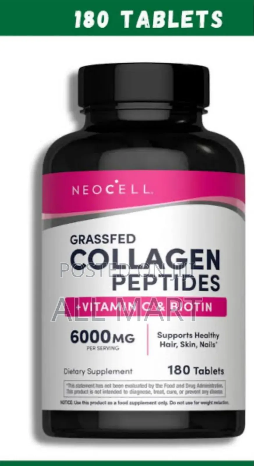 Collegen Peptides +Vitamin C +Biotin
