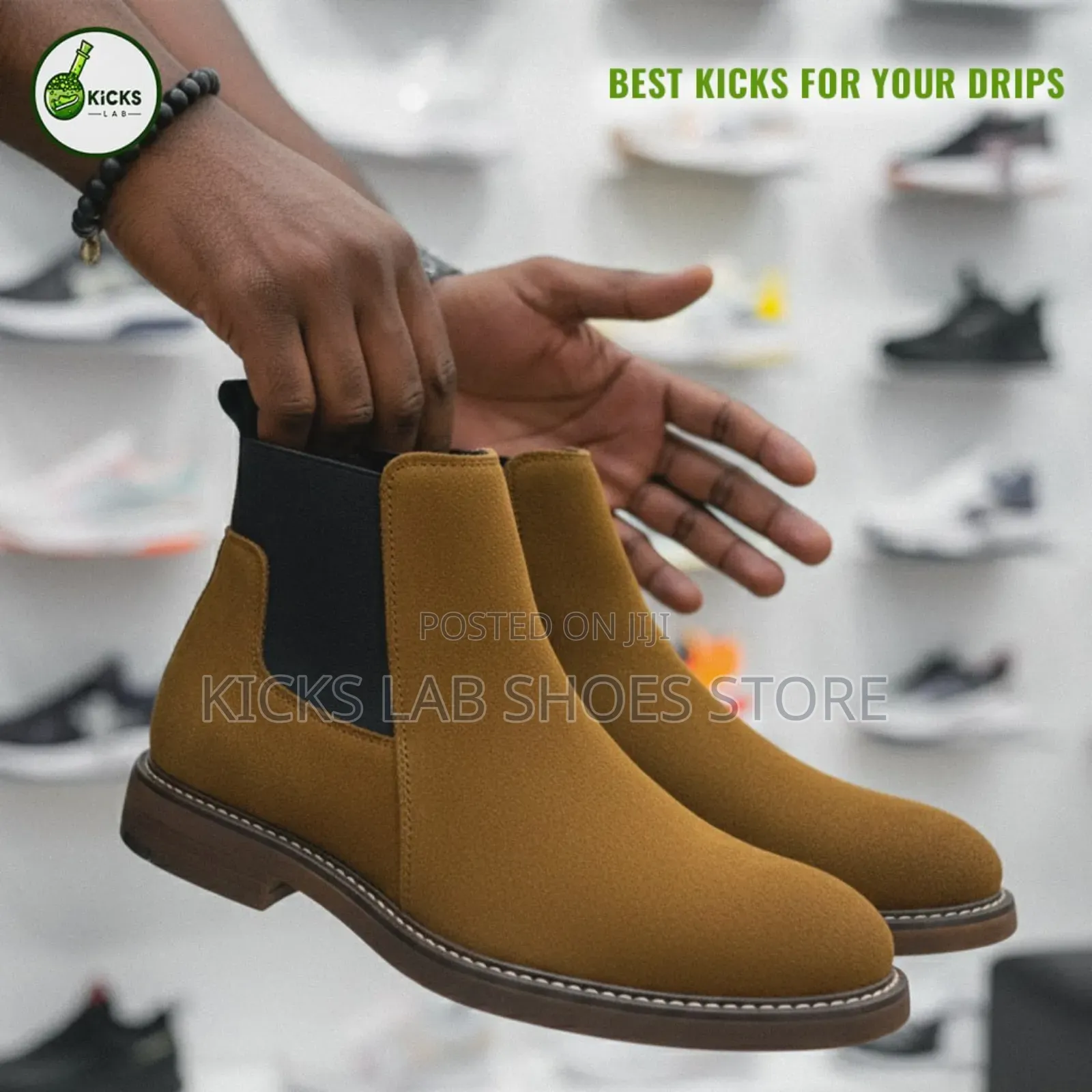 Men's Leather Boots Shoes