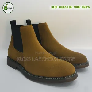 Men's Leather Boots Shoes