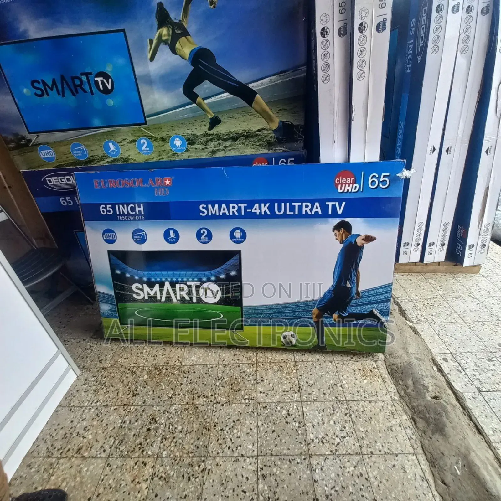 Eurosolar 65"Inch Uhd Tv