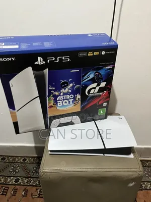 Photo - Playstation 5slim Digital Brand New White Color With 1controller