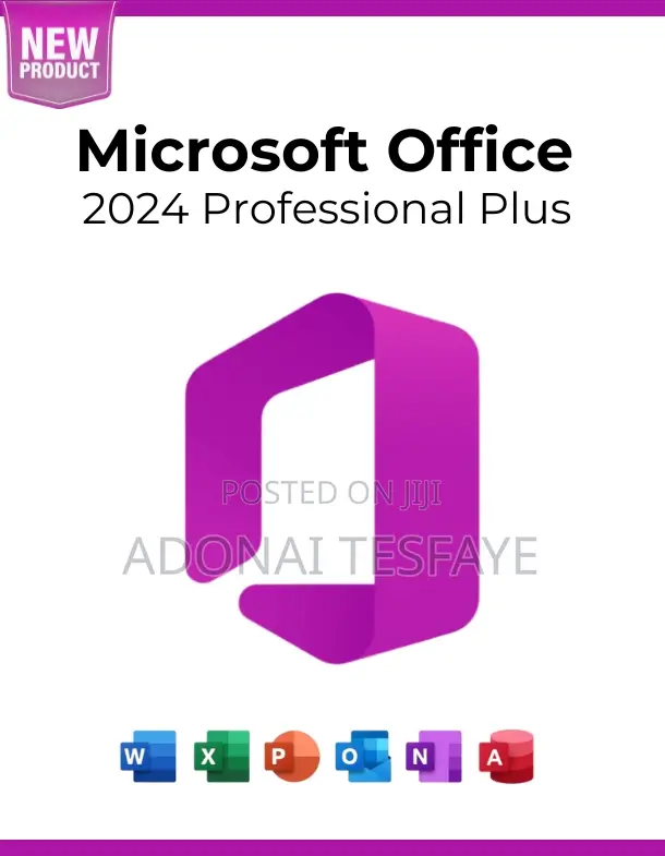 Microsoft Office 2024 Pro Plus (Full Life Time Licence) Mac Win
