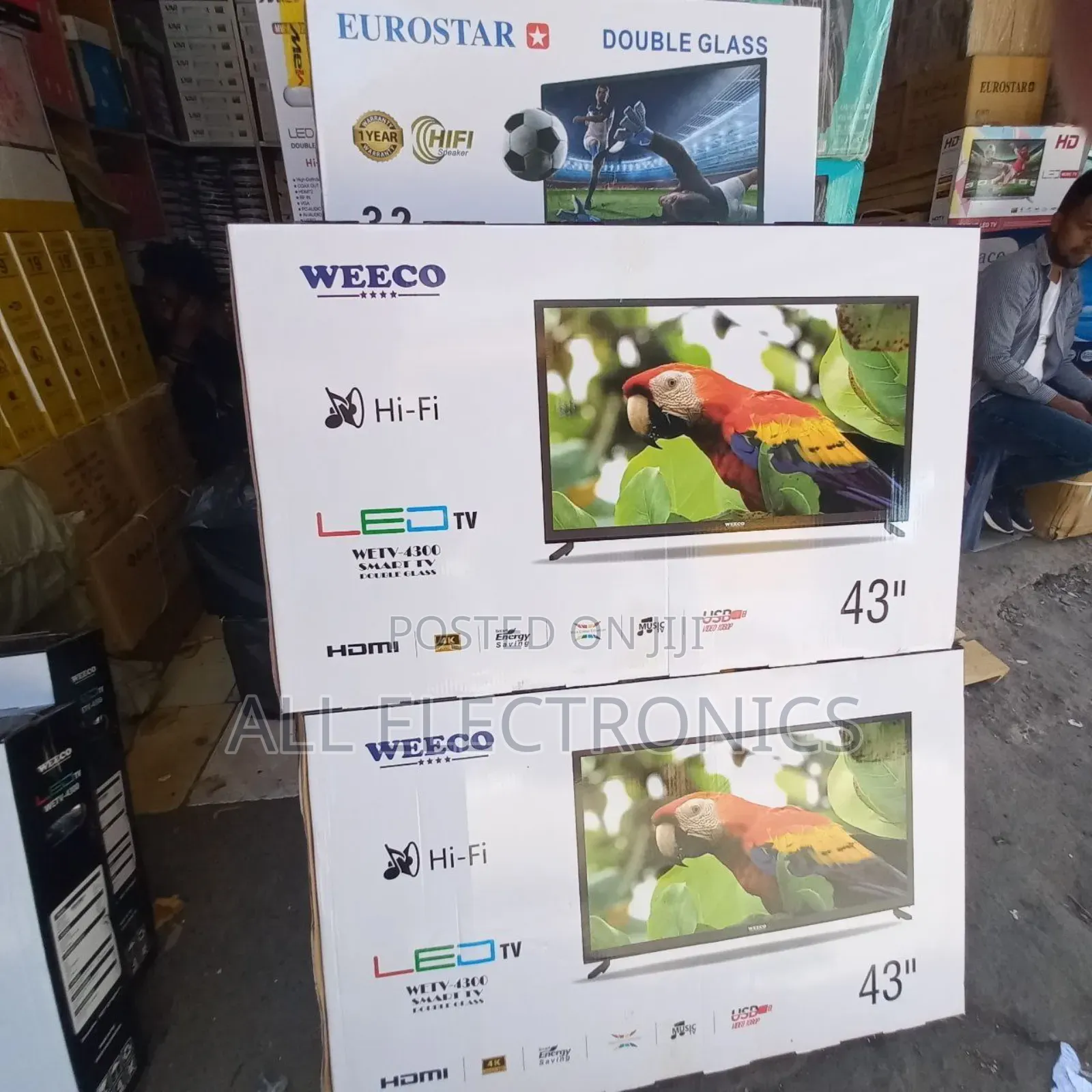 Weeco Double Screen 43 Inch Tv