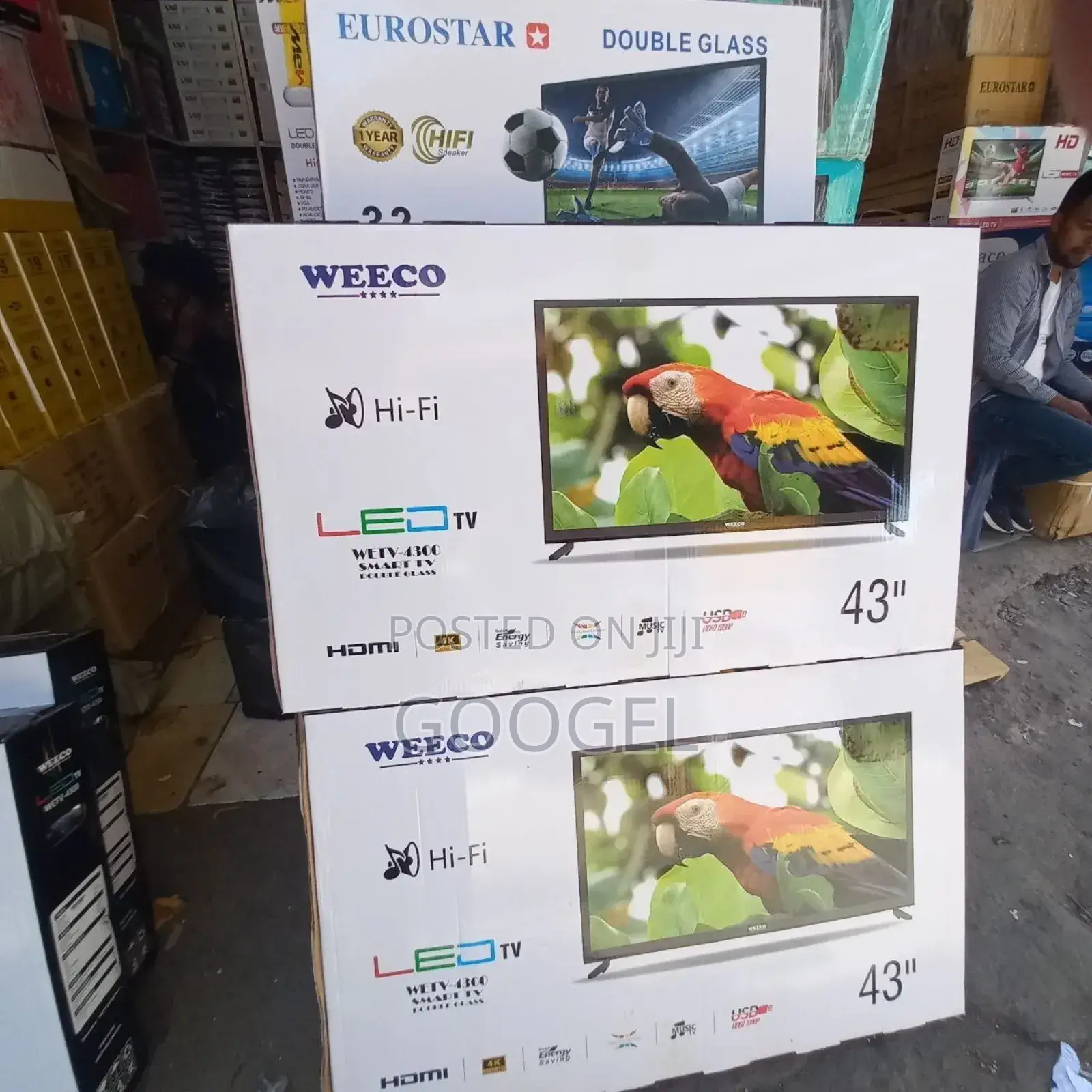 Weeco Double Screen 43 Inch Tv