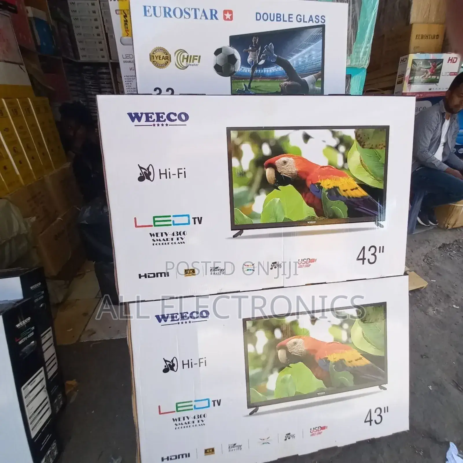 Weeco Double Screen 43 Inch Tv