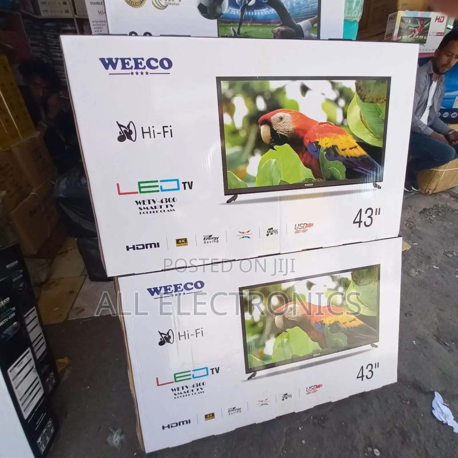 Weeco Double Screen 43 Inch Tv