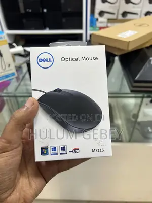 Dell Ms116 Wired Optical Mouse