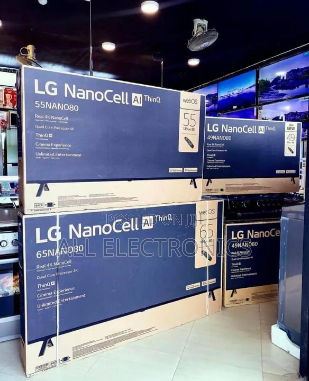 Lg 65"Inch Nano Smart Tv