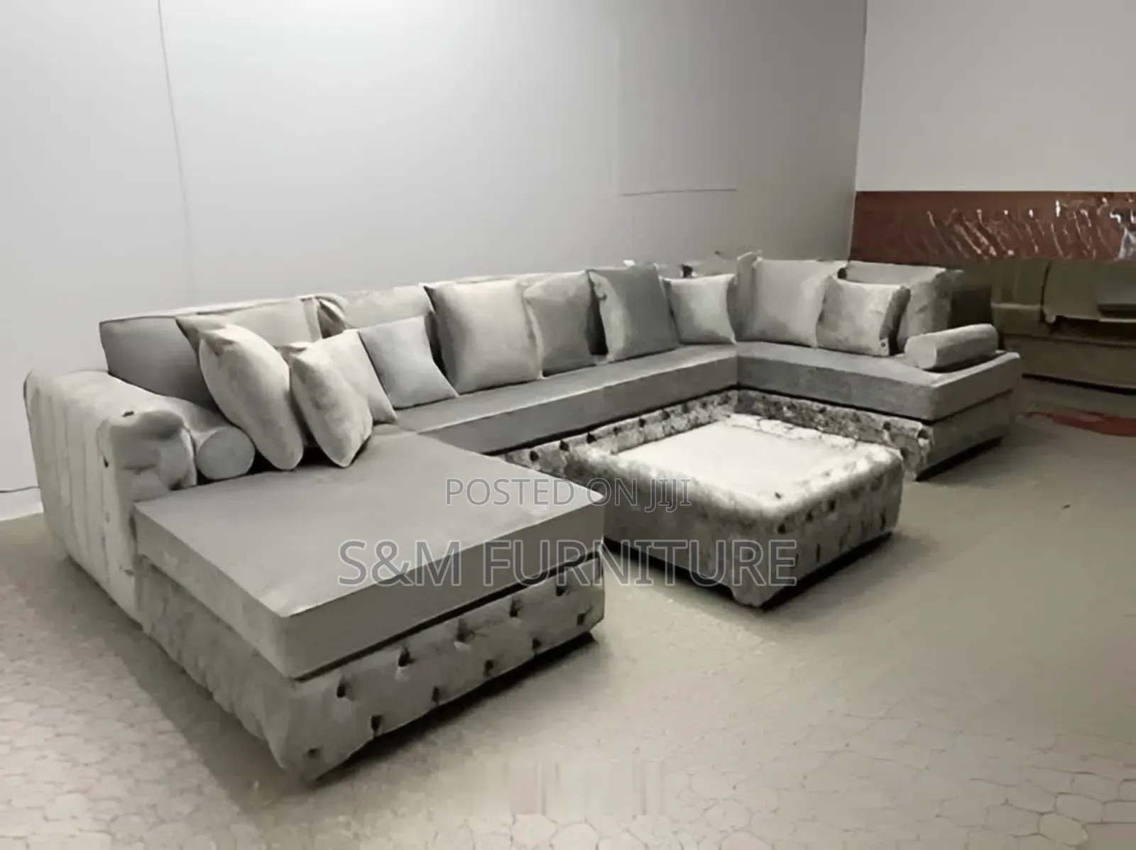 Come Order Facinating 8 Seater U Shape Sofa. ሶፋ