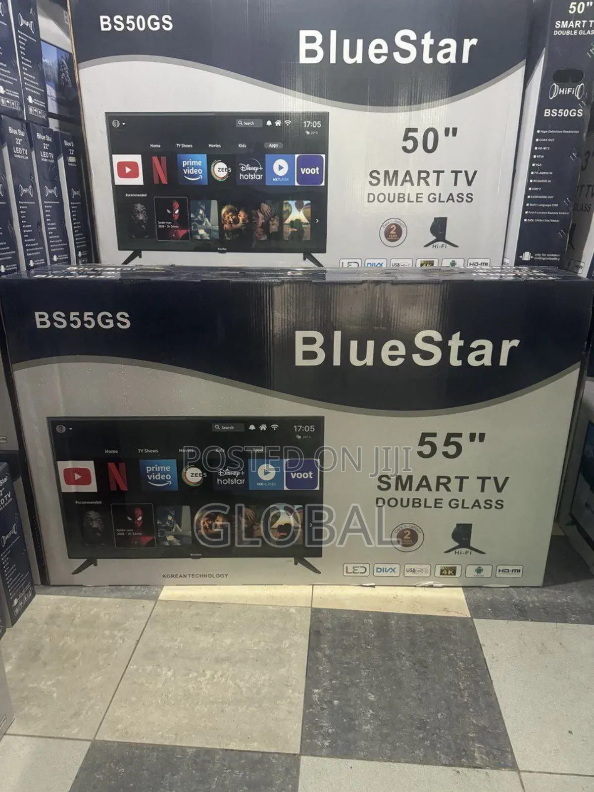 Bluestar 55 Smart T Double Glass