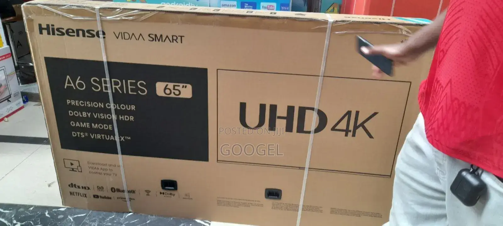 Hisens 65 Inch Vidaa Smart Uhd Tv