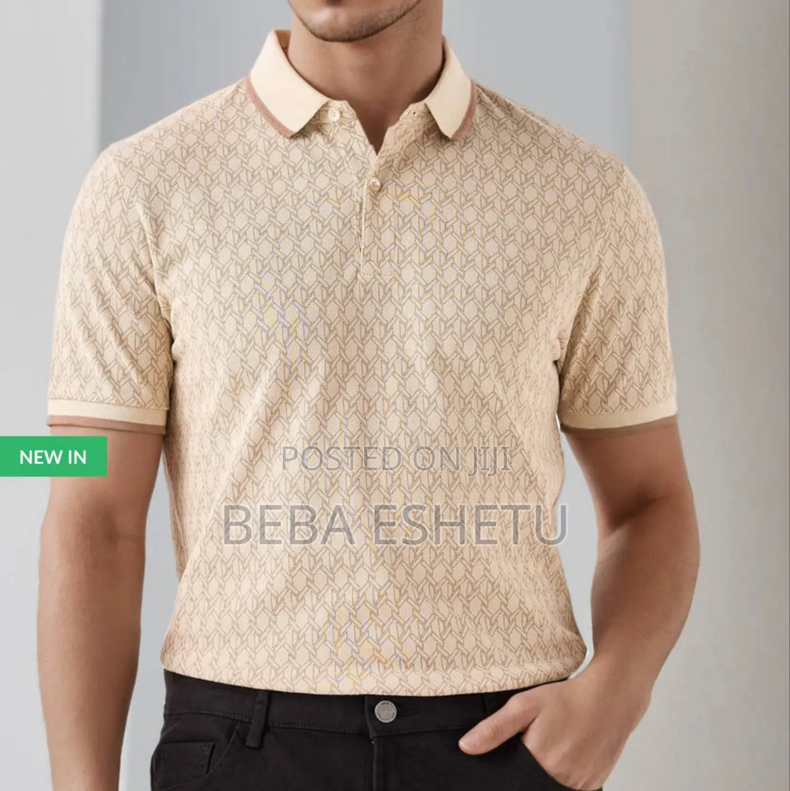 Men's Regular Polo T-Shirt Crew Neck T-Shirts