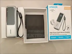 Anker Laptop Power Bank (25k, 165w, Built-in And Retractable Cables