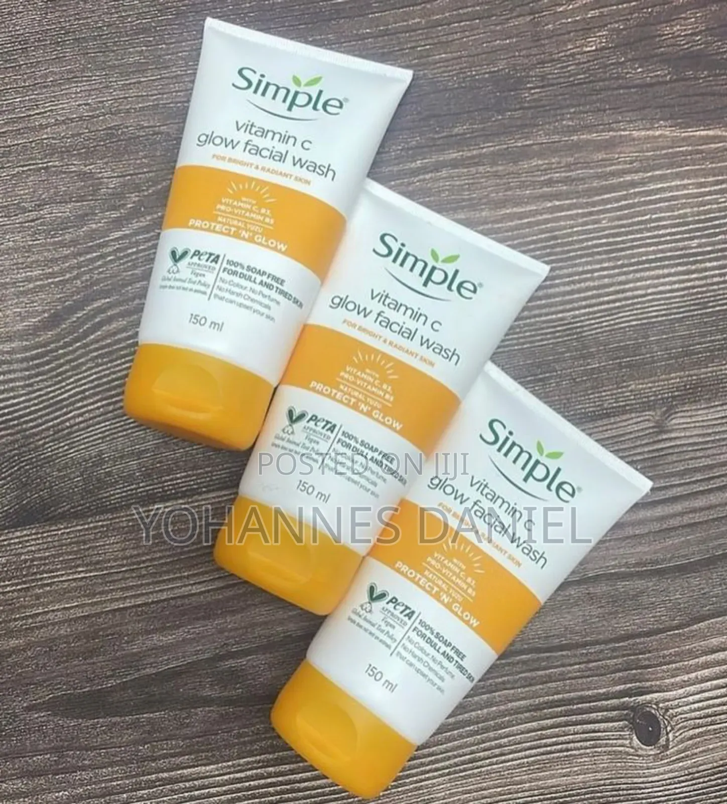 Simple Vitamin C Glow Facial Wash