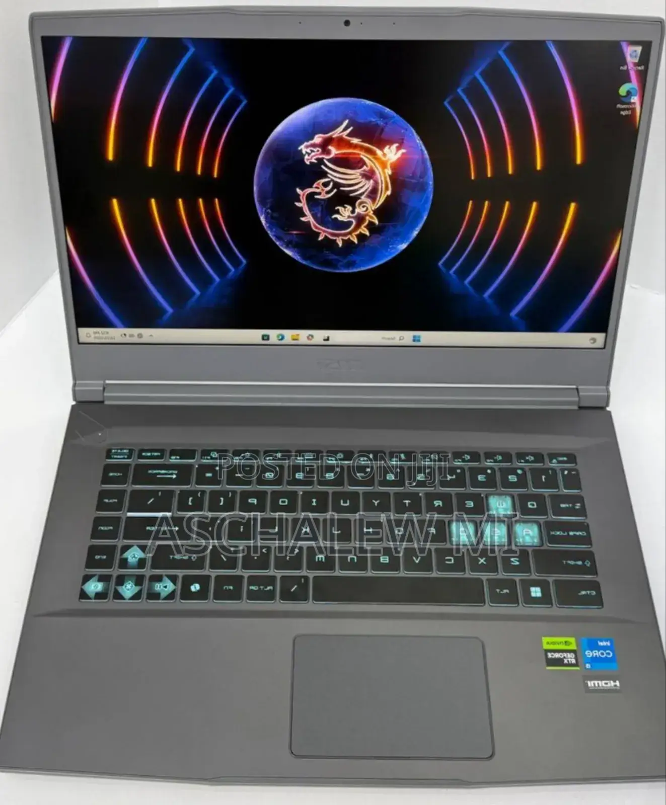 New Laptop MSI GF75 Thin 16GB Intel Core i5 SSD 512GB