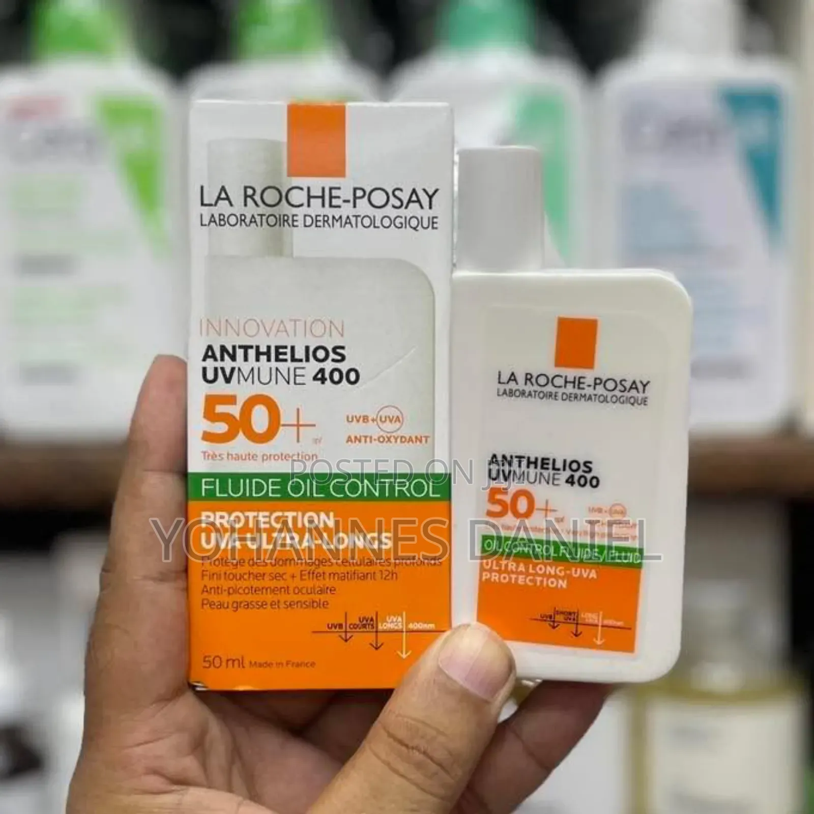 Laroche Fluide Control Oil Sunscreen