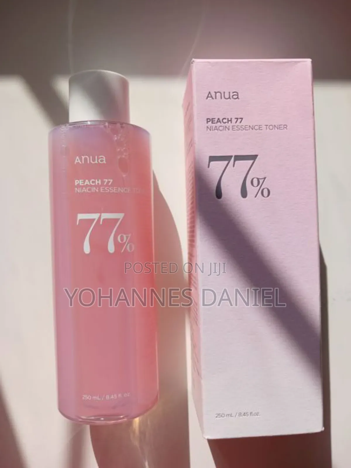 Anua Niacinamide and Peach Toner