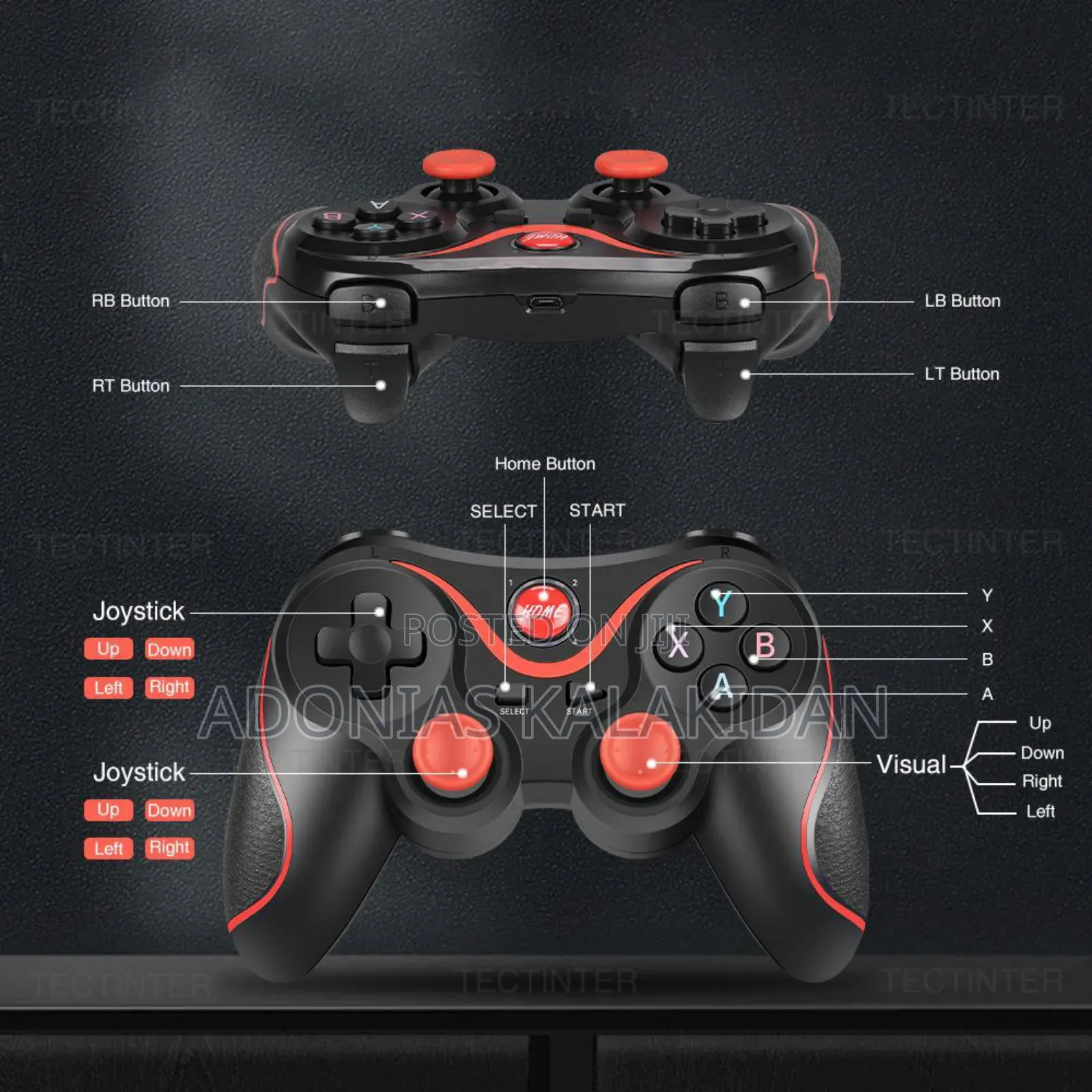 3x Wireless Game Controller