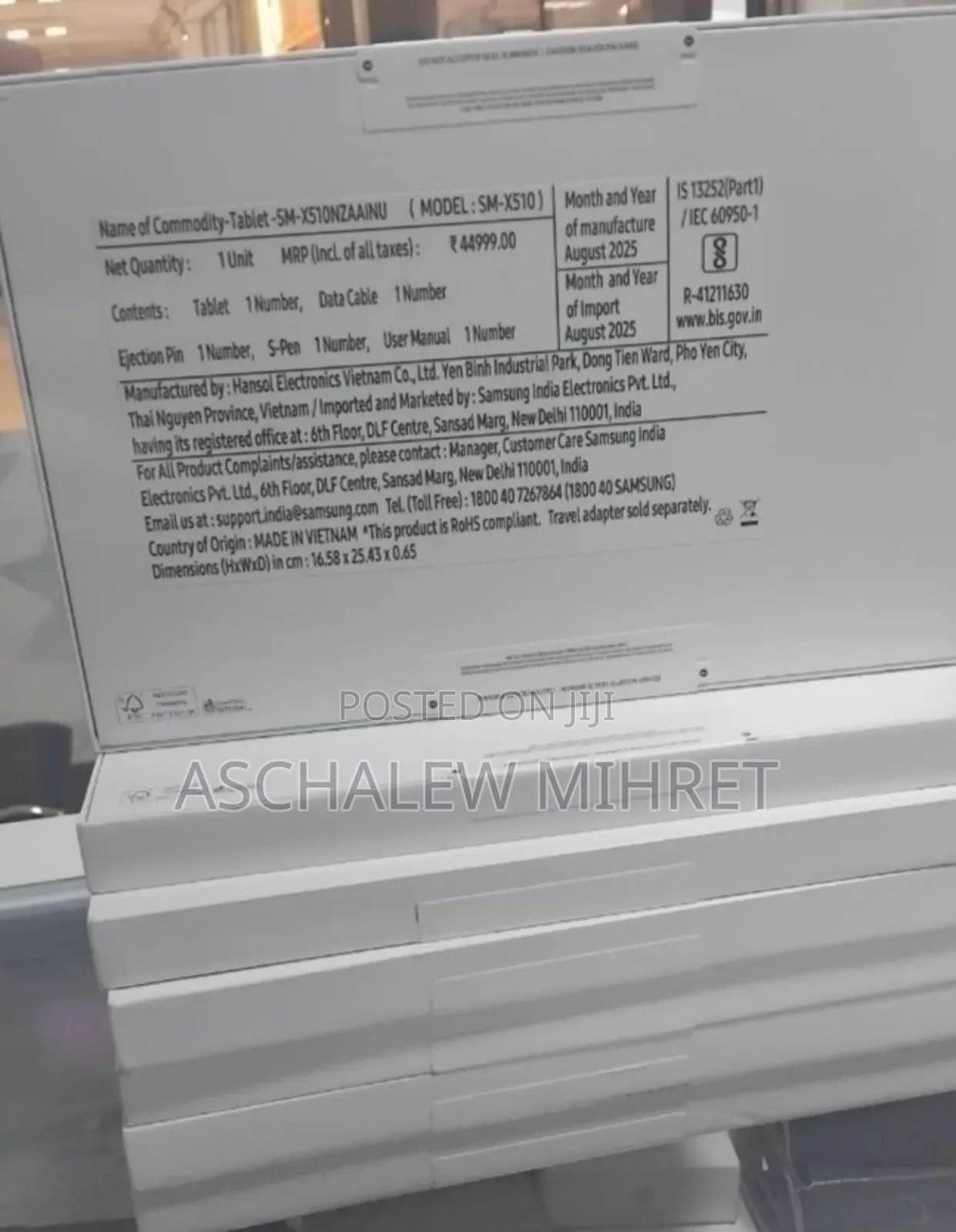 New Samsung Galaxy Tab S9 FE 128 GB