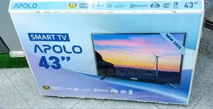 Apolo 43"inches Led Smart Android Tv *New Model * Free Delivery