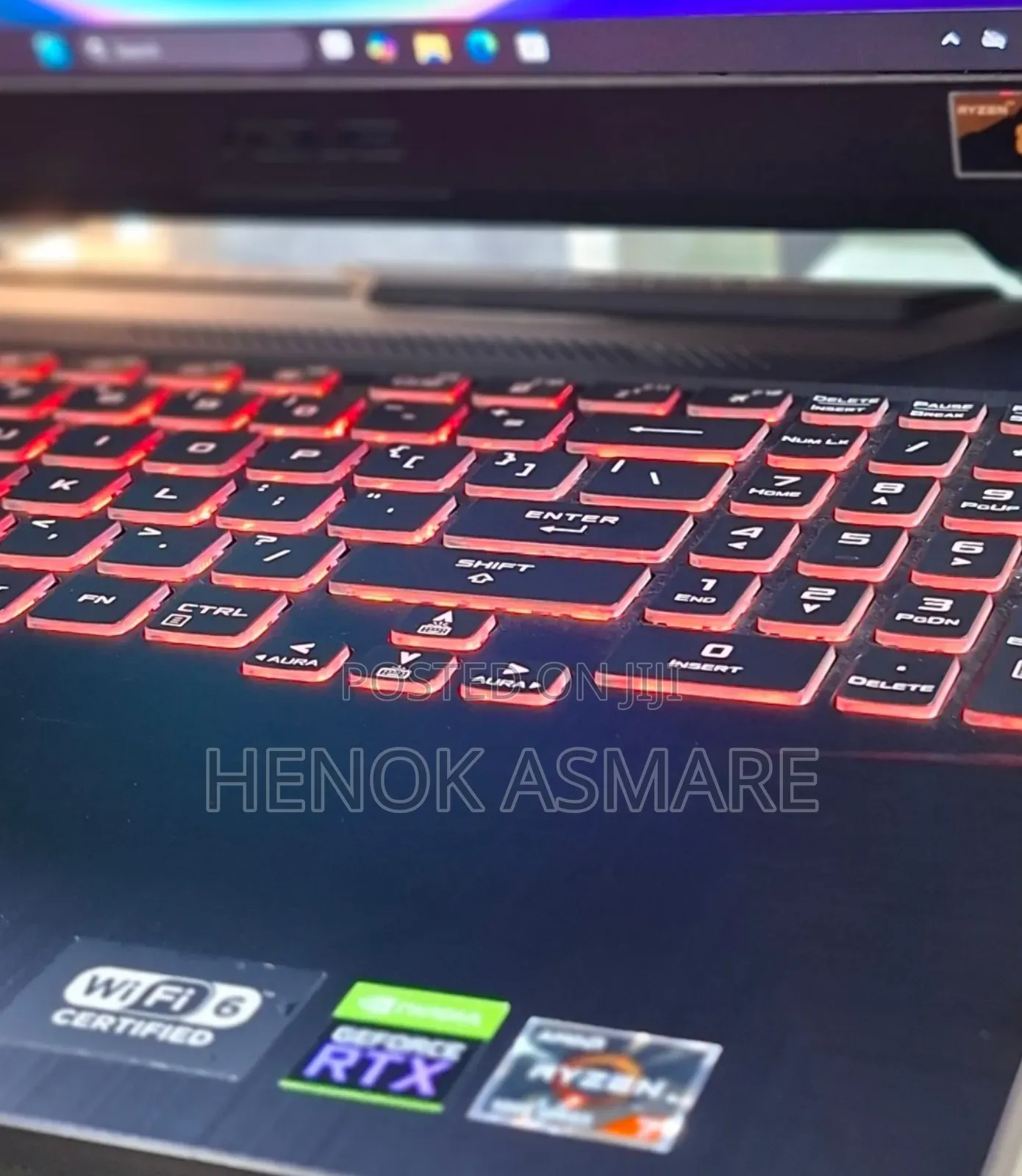 New Laptop Asus TUF Gaming A15 16GB AMD Ryzen 7 SSD 512GB