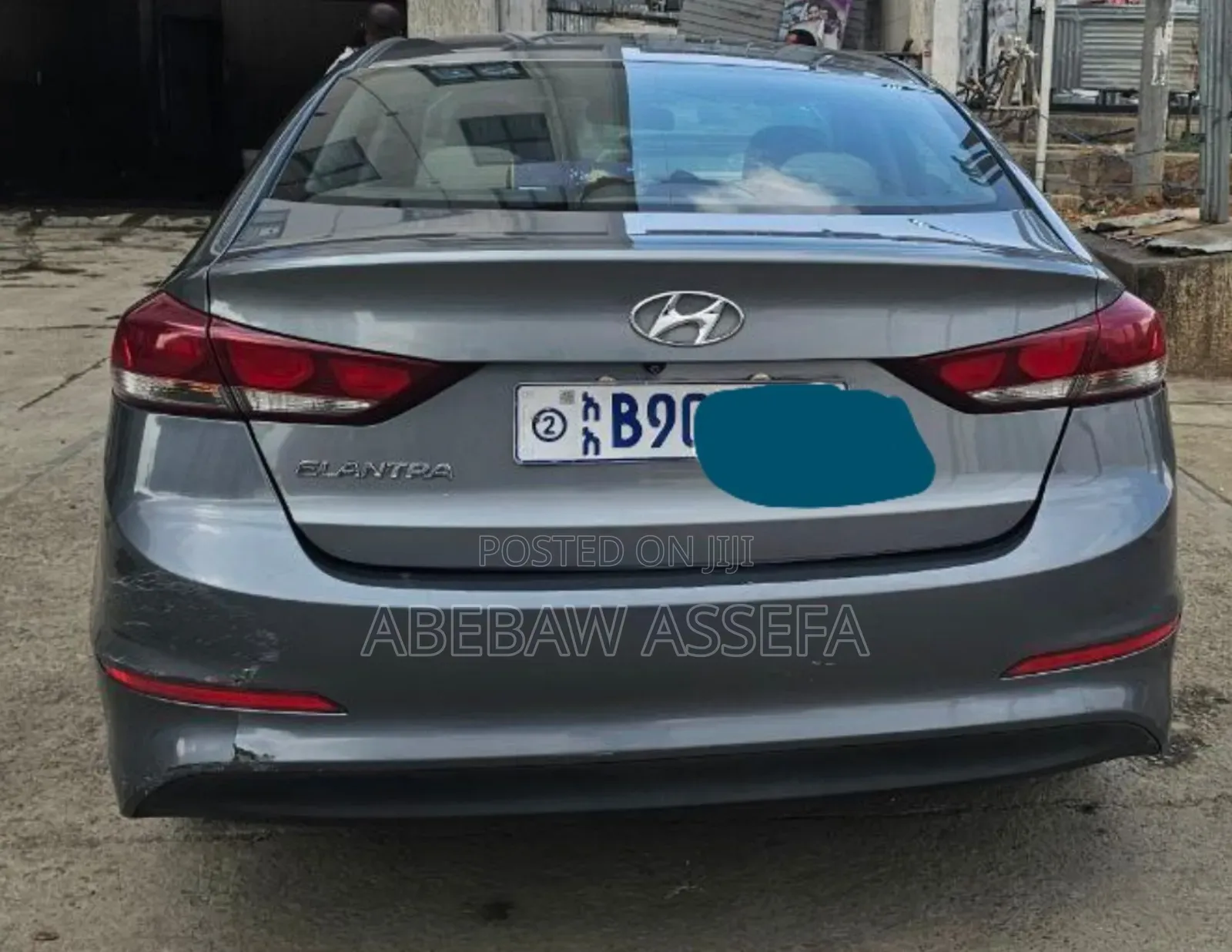 Hyundai Elantra 2016 Gray