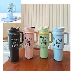 Mood the Cup: Sip Easy With the Built-in Straw Tumbler