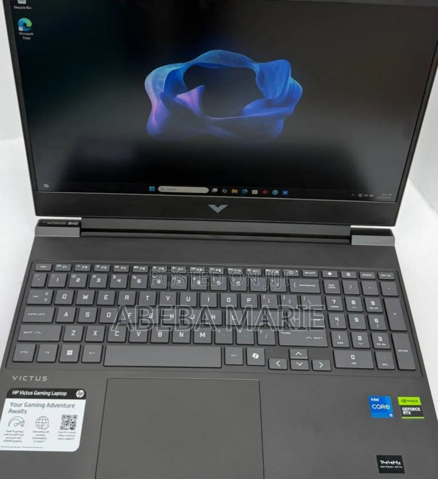 New Laptop HP Victus 15 16GB Intel Core I5 SSD 512GB