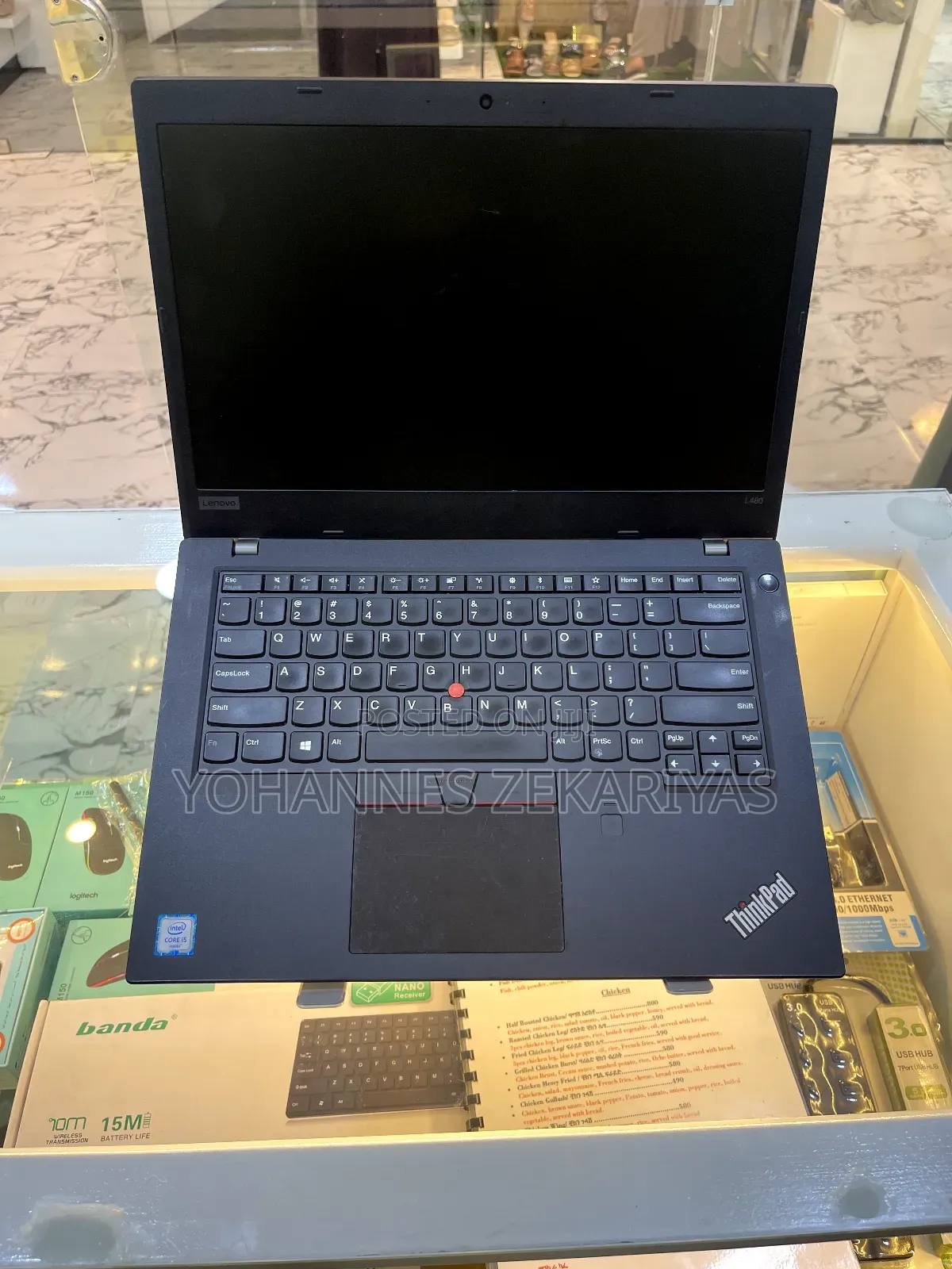 New Laptop Lenovo ThinkPad L480 8GB Intel Core I5 SSD 256GB