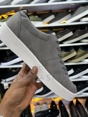 Timberland Flat Lather Sneakers for Man' Made in Vietnam for Graycolor