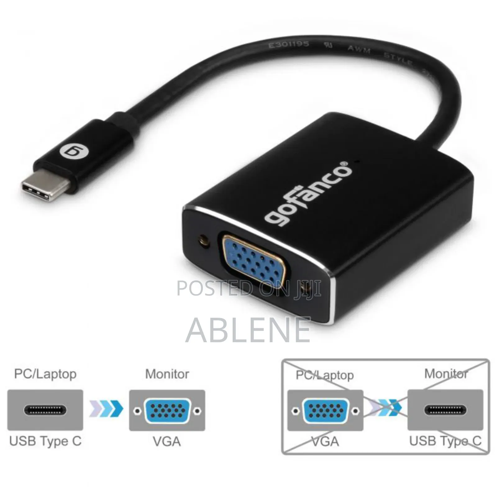 Type C to Vga Conveter