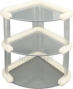3 Tirs Corner Cosmetics Storage Shelf