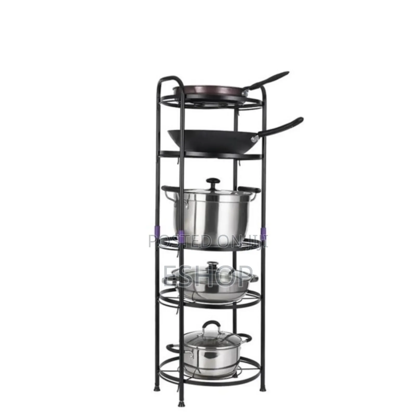 Kitchen Helper 5-shelf Pot Rack Organizer