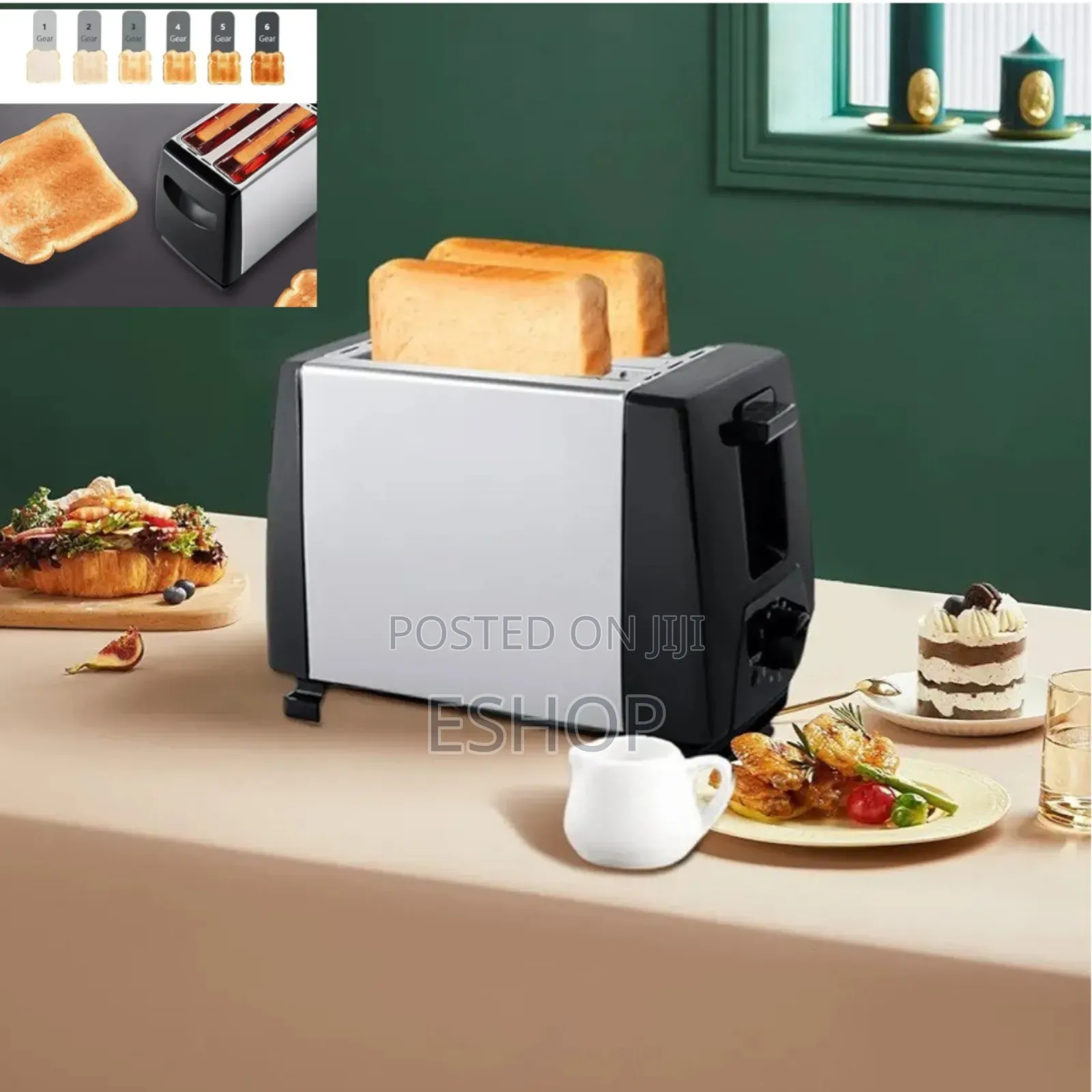 Your Morning Perfected: Adjustable, Fast, Safe Toasting