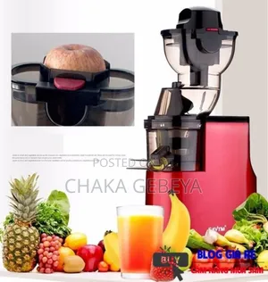 Sokany Juice Extractor - Separates Juice From Pulp - Includes Jug