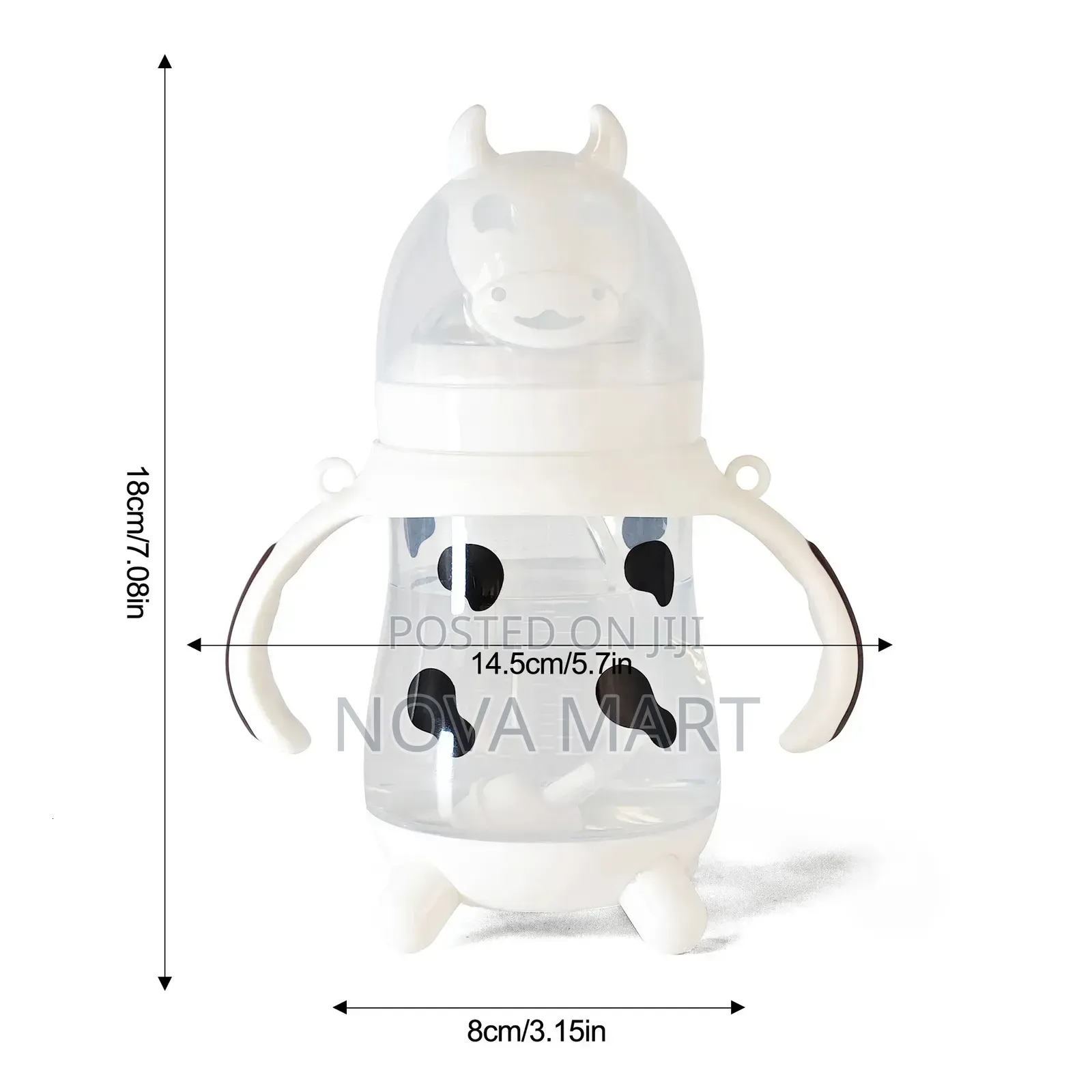 Algo 330ml Silicone Feeding Bottle