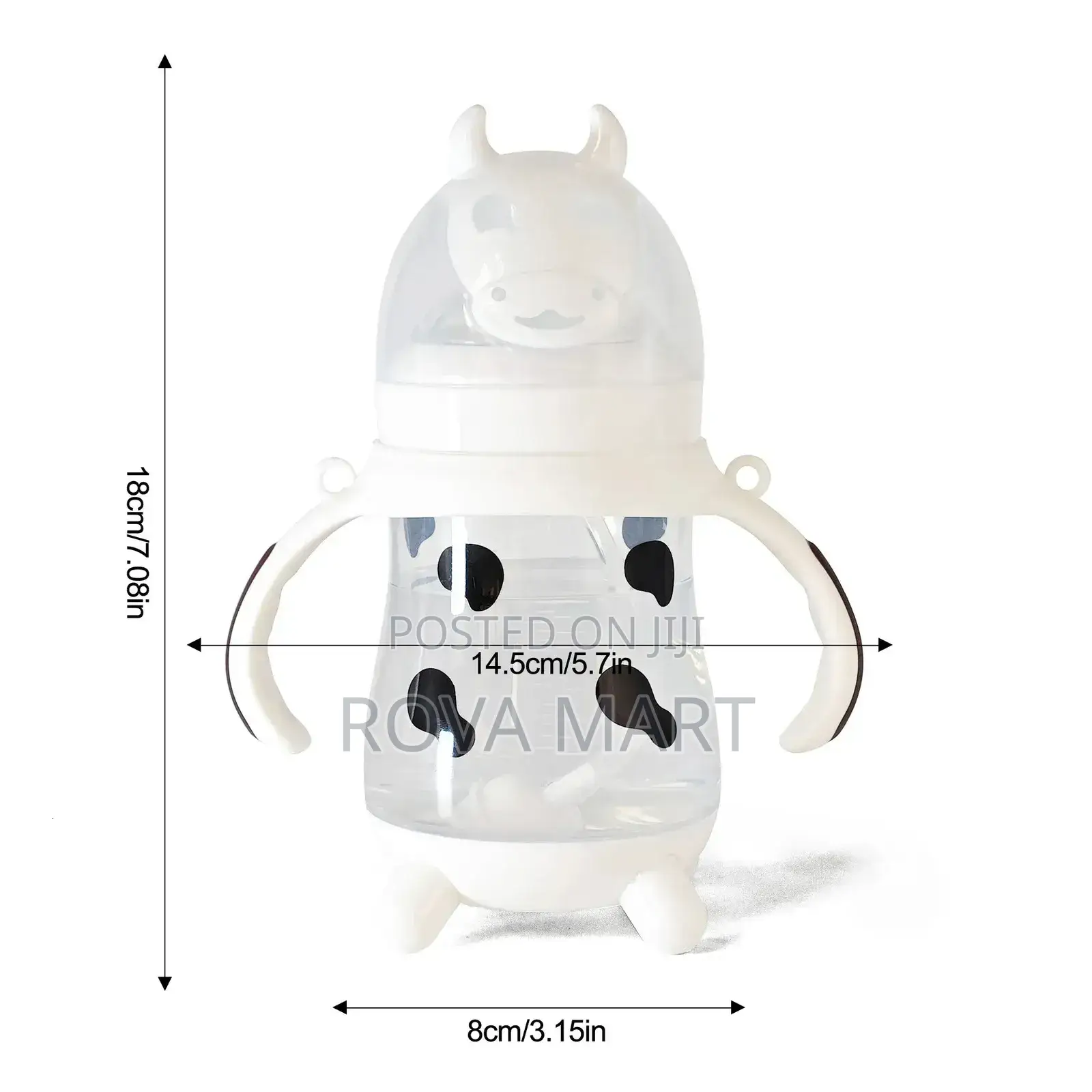 Algo 330ml Silicone Feeding Bottle
