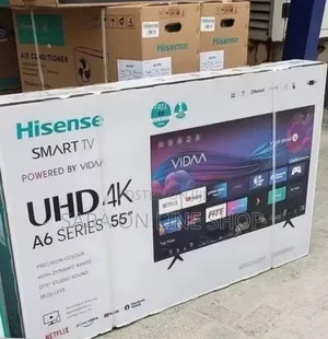 Hisense 55" A6series Uhd Smart Tv *New 2025 * Free Delivery