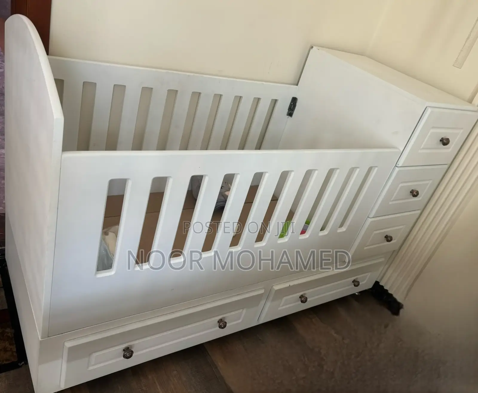 Baby Bed With Drawers