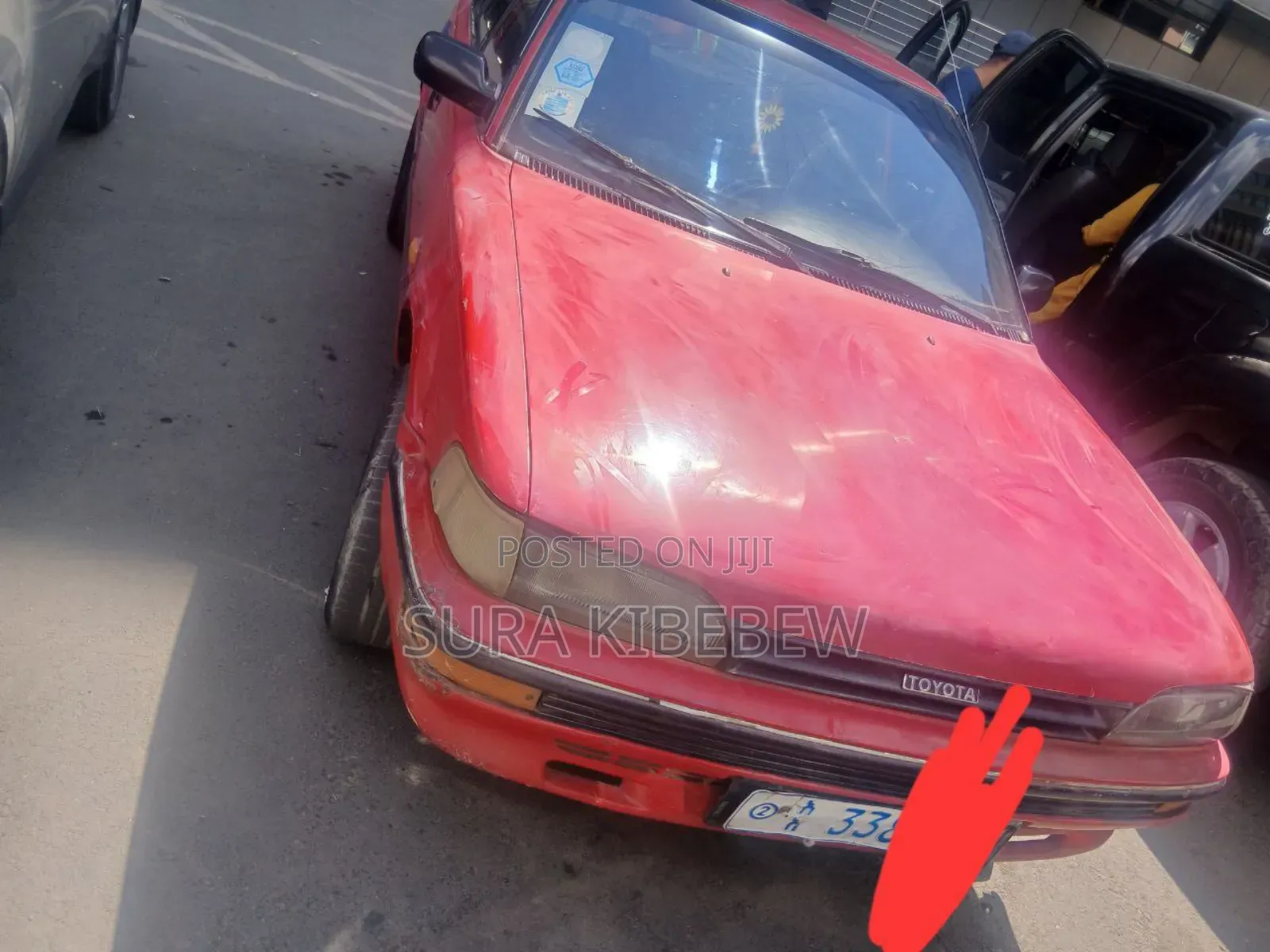 Toyota Corolla 1992 Red